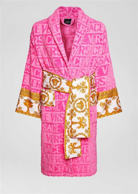 versace pink onyx toilet cover|bloomingdale's Versace bathrobe.